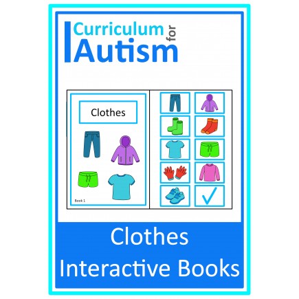 Clothes Picture Match Interactive Books